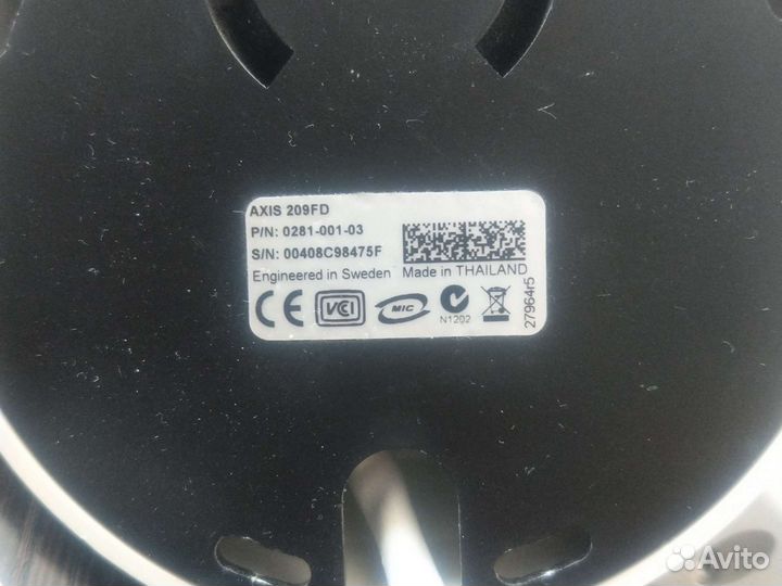Ip камера axis 209fd