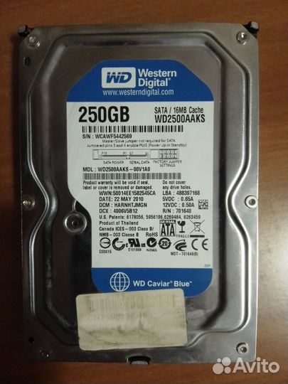 Жёсткий диск HDD