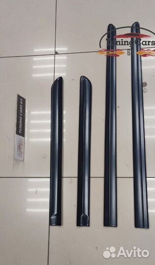 Молдинги дверей на Шевроле Ланос - тюнинг Дельта