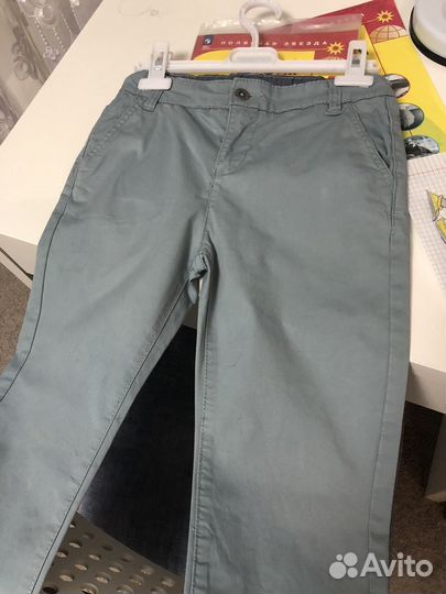 Брюки на мальчика 140