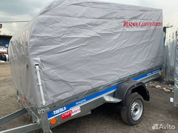 Прицеп легковой, Tavials 3 х1,5 с тентом Аэро