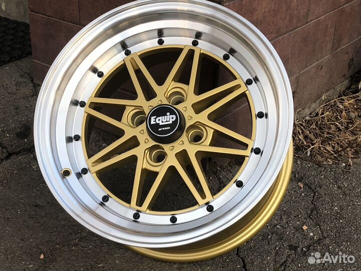 Work equip r14 gold ваз новые диски 4-98