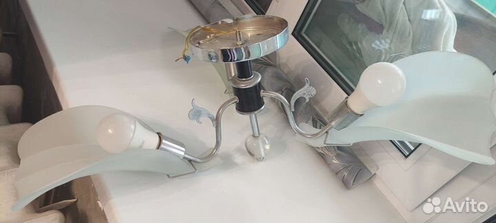 Люстра потолочная бу