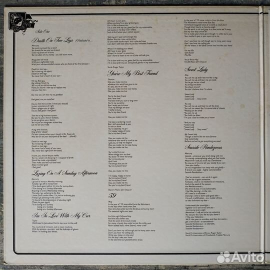 Queen- A Night AT The Opera(Japan 1975) LP