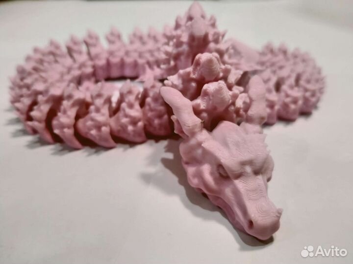 Китайский дракон, подвижный, 3D фигурка