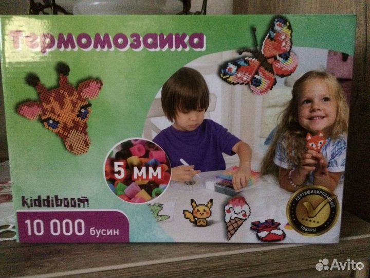 Термомозаика 35цв10000бус Аквамозаика 24цв3200бус