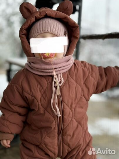 Комбинезон 1 год-1,5 года Демисезонный зимний