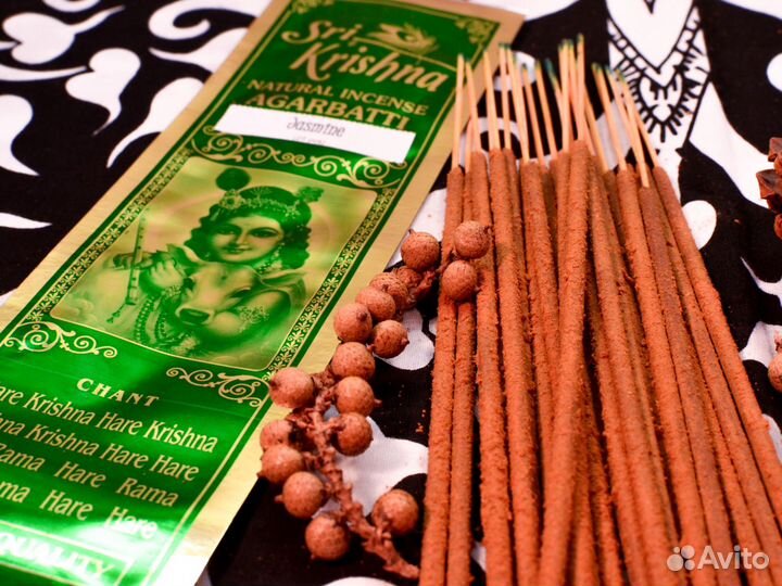 Jasmine 25шт. Индийские благовония (Вриндаван)