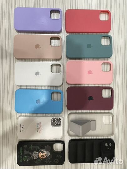 Защитные чехлы и стекла на iPhone 12/12pro