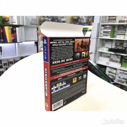 Red Dead Redemption 2 Коробка из под издания (PS4)