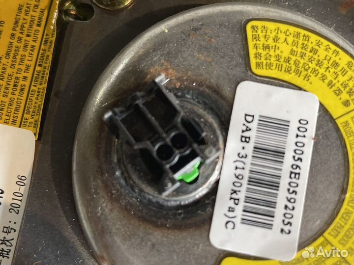 Подушка безопасности в рулевое колесо solano 620