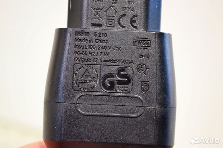 Блок питания Braun 5210 для бритвы