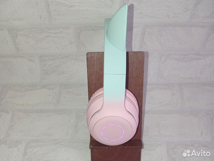 Детские беспроводные наушники сat YR-008 с ушками