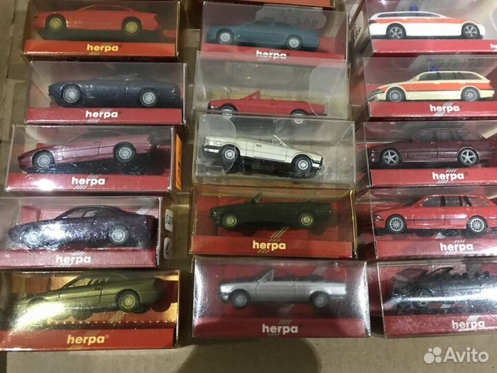 Модели авто BMW от Herpa Wiking масштаб 1:87