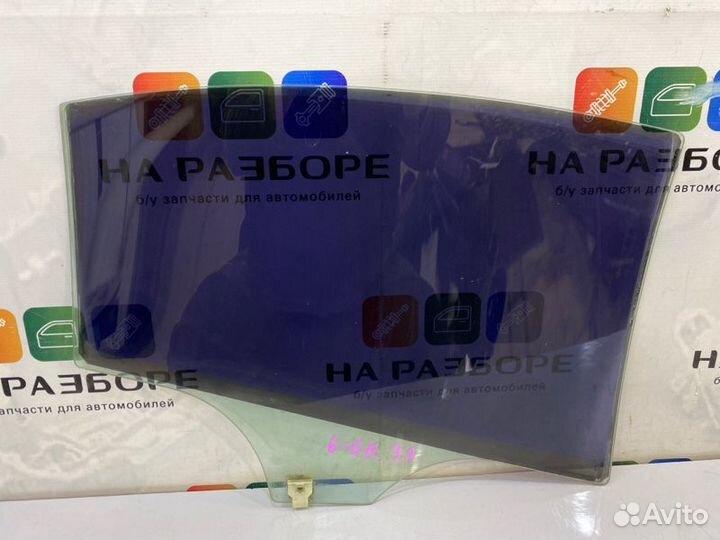 Стекло двери заднее левое Mazda 6 GH LF17 2011