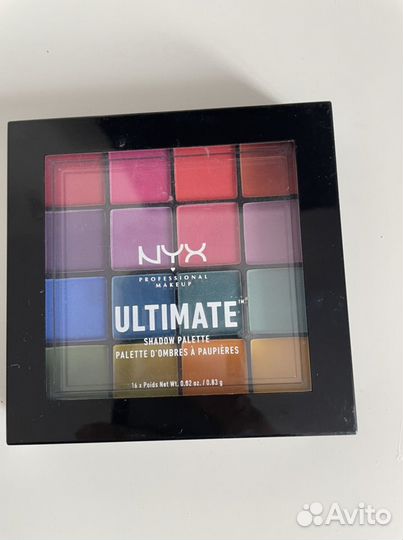 Палетка тени для глаз NYX ultimate