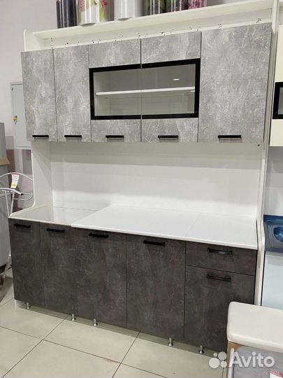 Кухня рио 2 метра бетон