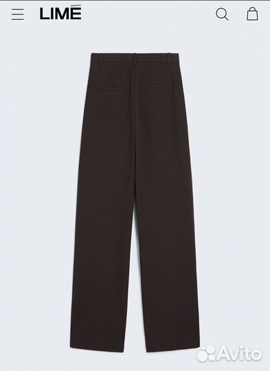 Базовые брюки прямого кроя