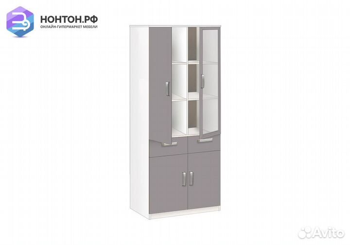 Шкаф 20.24 капучино / белый