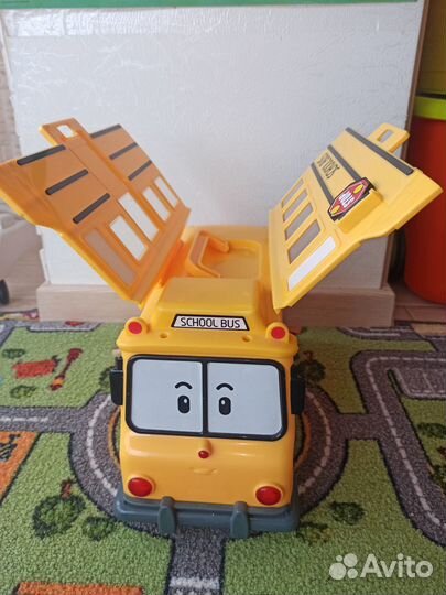 Автобус-кейс Робокар Поли Скулби