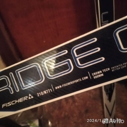 Беговые лыжи пластик 210см