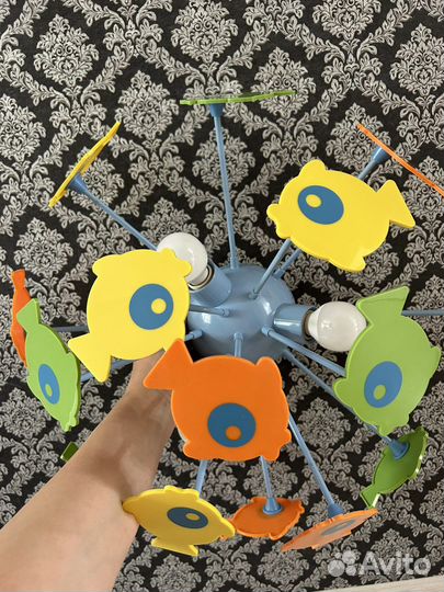 Люстра в детскую комнату