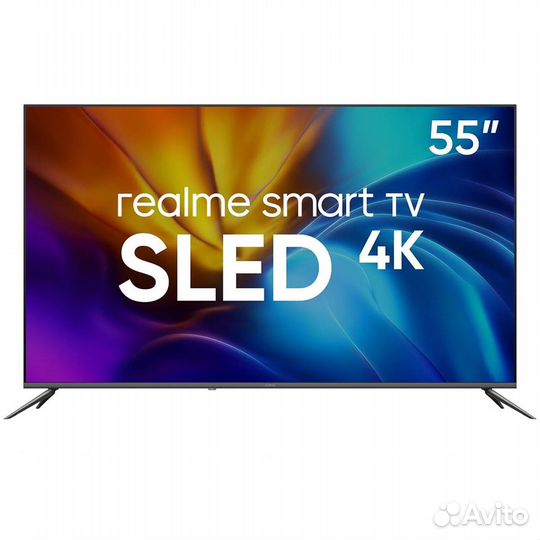 4K Realme SMART tv 55 (139см) Android sled 2023