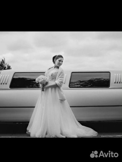 Свадебный палантин - накидка