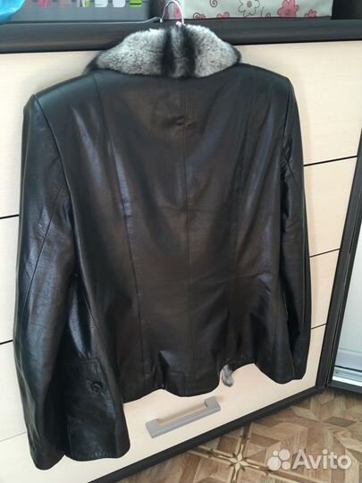 Куртка кожаная