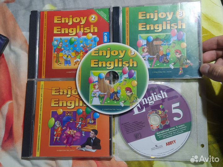 CD MP3 диски Музыка/Enjoy Englis