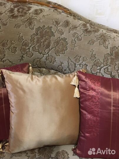 Наволочки декоративные с кисточками бу
