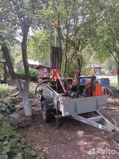 Бурение скважин на воду малогабаритной установкой