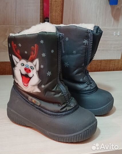 Сапоги тёплые 25 размер