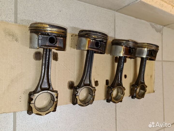 Поршня шатуны Spectra Carens Rio Shuma Спектра s6d