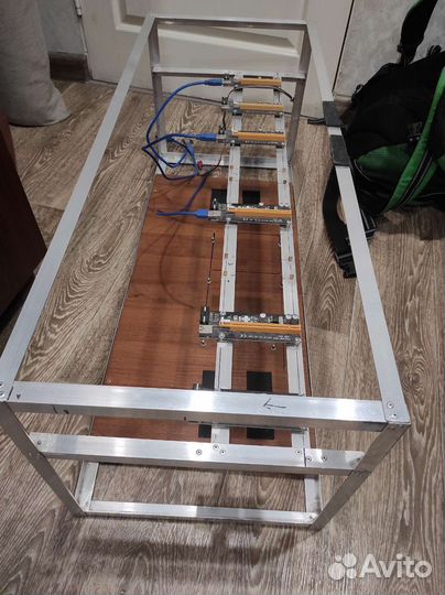 Каркас из алюминия для майнинг фермы