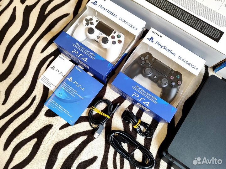 Sony PS4 Slim 1Tb Идеал+Игры