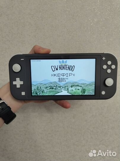 Прошитая Nintendo Switch Lite 128+32 Гб
