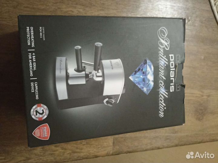 Кофеварка рожковая polaris