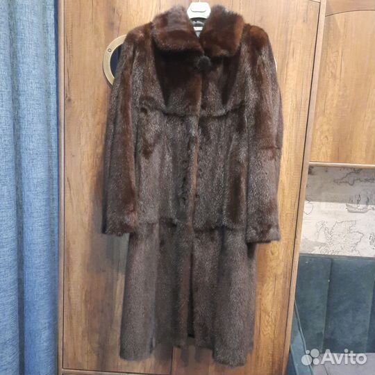 Шуба норковая 46 48 бу