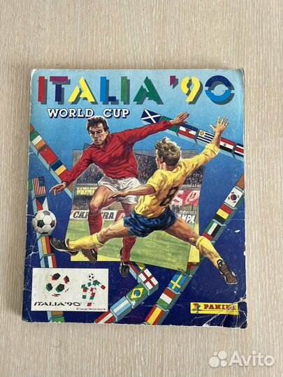 Альбом Panini Italia 90