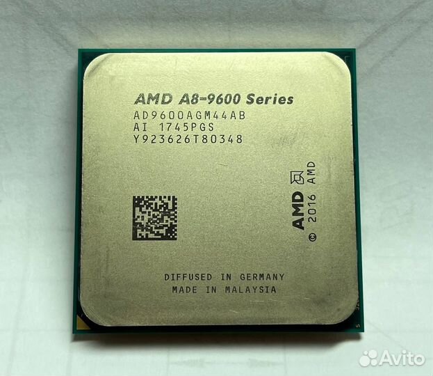 Процессор AMD A8 9600