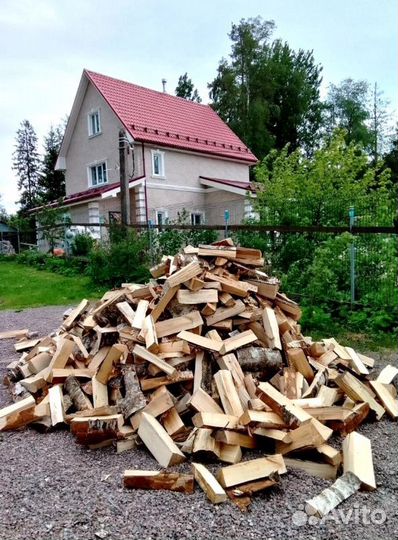 Дрова в укладку