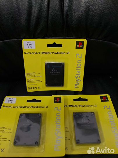 Карта памяти для PS2 PS1. Аксессуары Игры. Консоли