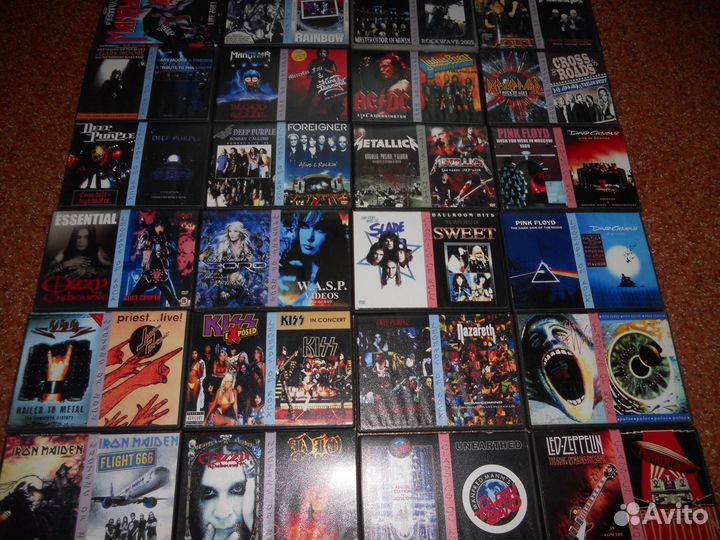 DVD музыкальные - metal, hard rock, rock