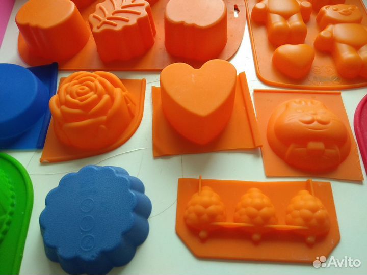Силиконовые формы для выпечки или мыла