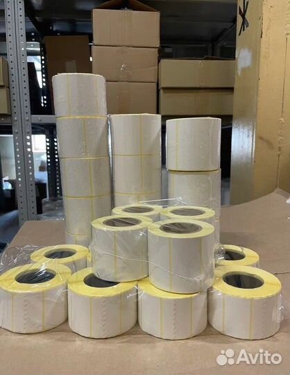 Термоэтикетка от (43 на 25)