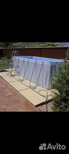 Каркасный бассейн intex