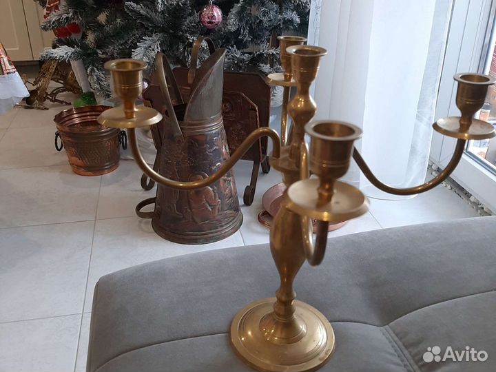 Кандилябр винтаж Европа