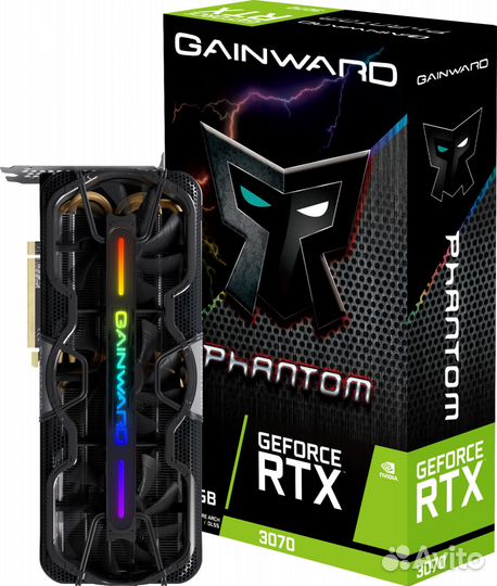 Видеокарта Gainward GeForce RTX 3070 Phantom