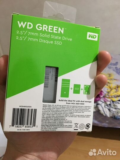 Ssd WD green 480 gb